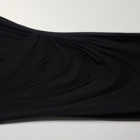 ANN TAYLOR Faux Wrap Midi Dress V-Neck Cap Sleeve Short Pullover Size Small - Picture 5 of 12